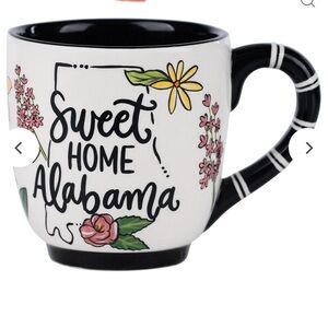 Glory Haus Sweet Home Alabama Floral Mug new in box